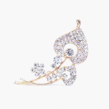 Royal Bloom Silver Brooch